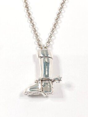 Gucci Boot Necklace 925 20"